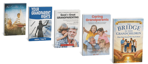 The 5 grandparenting books authored by Neil Taft.